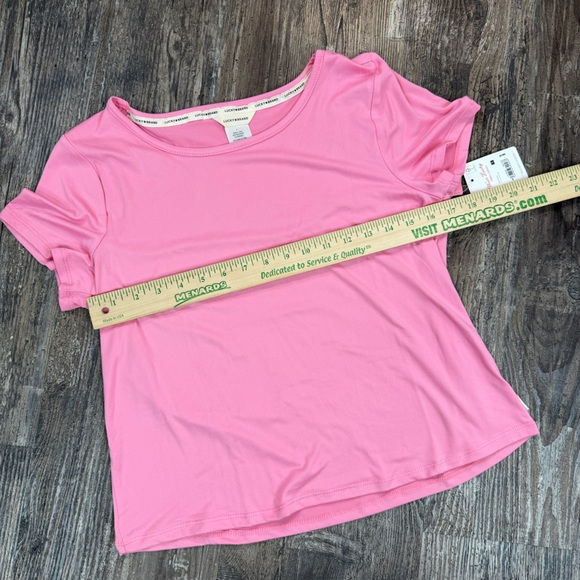 Lucky Brand Women’s Size Small Pink and White Floral Pajama Shorts and T Set - Picture 11 of 12